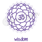 Crown Chakra Art Print Wisdom Spiritual Connection Enlightenment Symbol