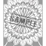 Sample coloring mandala titled Carve from Radiant Flow