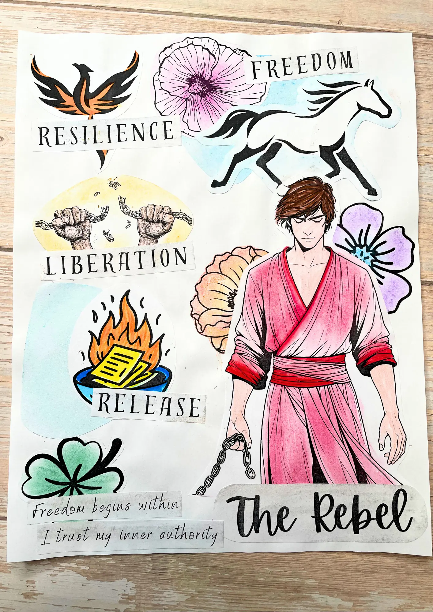 The Seeker archetype completed page