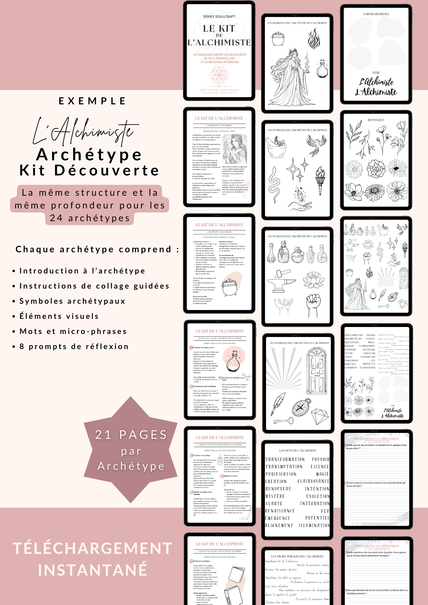 Exemple de structure — L'Alchimiste